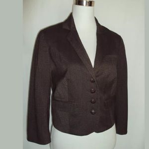 Silence & Noise Brown Casual Jacket Size M